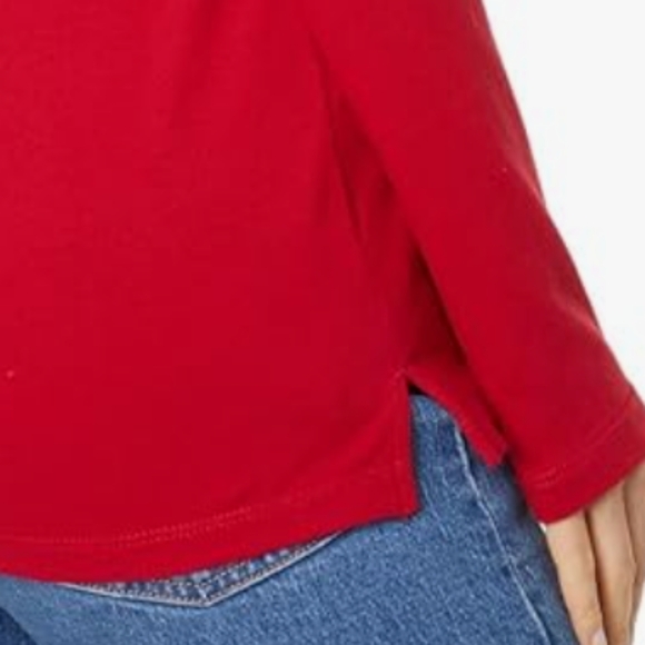 NWT...Tommy Hilfiger Long Sleeve Knit Polo Size M - Picture 6 of 7